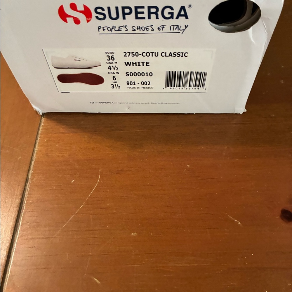 Superga 2750-COTU Classic White Sneakers TWO pairs! - Picture 3 of 9